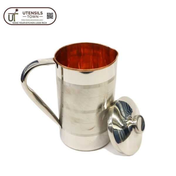 JUG COPPER STEEL LUX