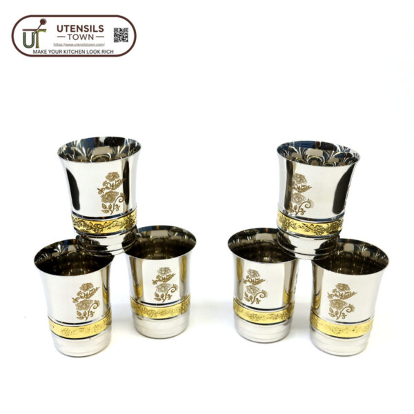 GLASS 2-TONE XPO 6PC SET