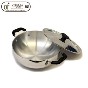 KADAHI SILVER WITH LID