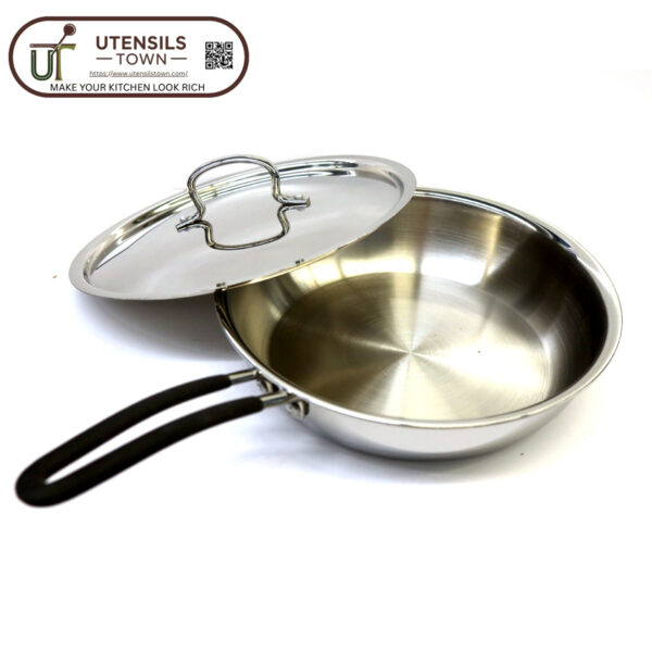 TRIPLY FRYING PAN WITH LID