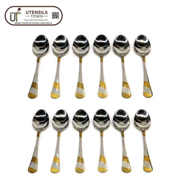 2-TONE SPOON 12PC