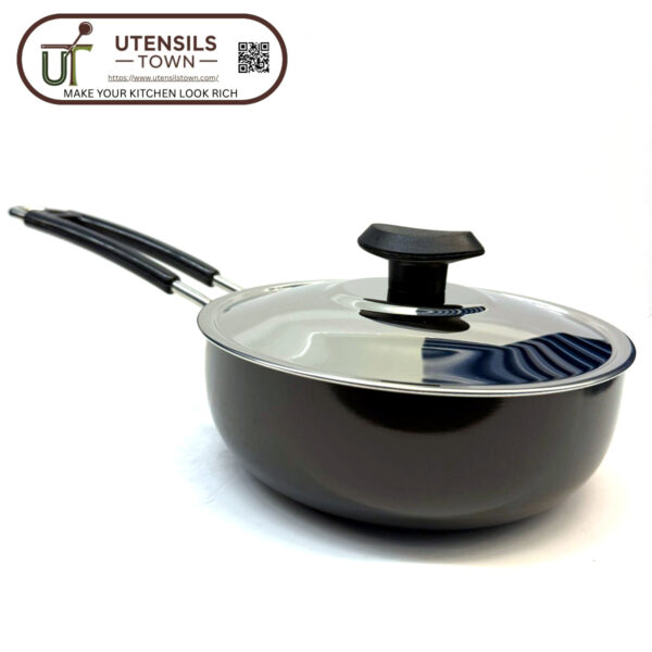 H/A NON STICK FRYING PAN WITH LID