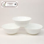 MILTON IVORY SERVING BOWL 8"