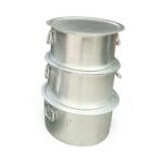 TOP WITH KUNDA AND LID (DEGG) 44*50 4PC SET