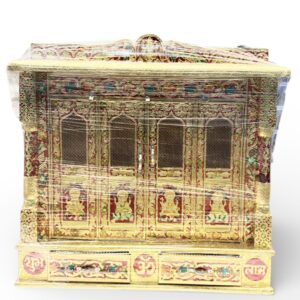 WOODEN MANDIR (GOLDEN)