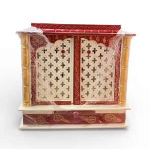 WOODEN MANDIR (MULTI COLOUR)